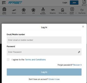 Afribet Login Guide to Accessing Your Account .